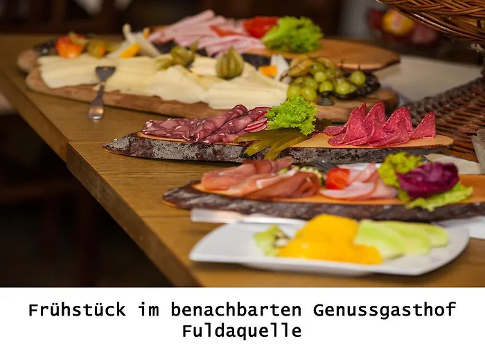 Гостевой дом Berghof Wasserkuppe Герсфельд